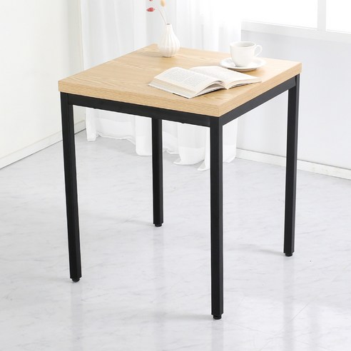 위드퍼니처 네추럴S 2인 테이블 600 x 600 mm, 네추럴