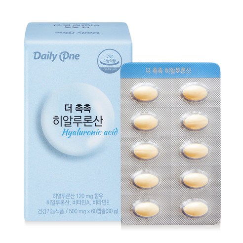 데일리원 더 촉촉 히알루론산 30g, 1개, 60정