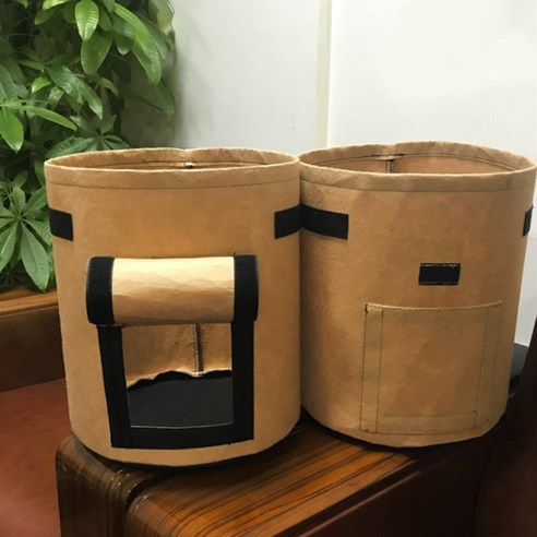 도매토피아 고구마 감자키우기 부직포 화분, 브라운