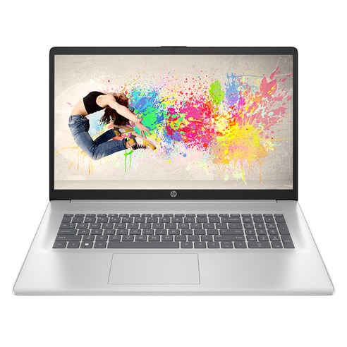 HP 2024 노트북 17 코어5 인텔 14세대, Natural Silver, 256GB, 16GB, Win11 Home, 17-cn4012TU