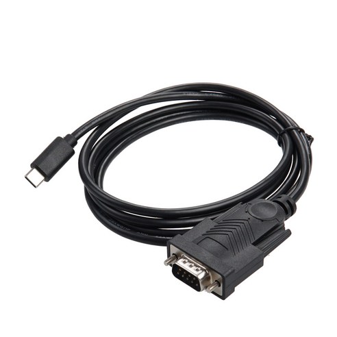 Coms USB C타입 to RS232 DB9 Male 변환 케이블 1.5m, TB639