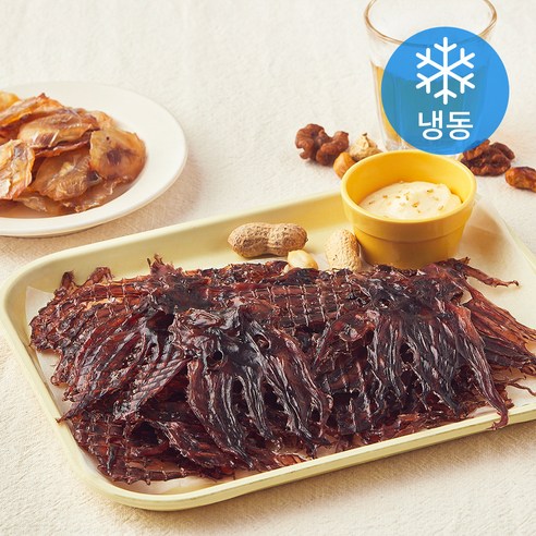 주안상점 조미 오징어포 다리 (냉동), 1개, 300g