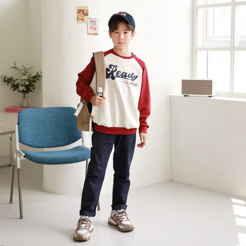 少年時尚男童衣服上衣下衣褲子套裝國中9歲以上青少年JUNIOR男童男童初中男高中生衣服少年衣服長袖T卹襯衫  秋季衣服  圓T卹  初中上下衣  初中運動服  初中褲子  國中套裝  初中協調  初中服裝  小學服裝