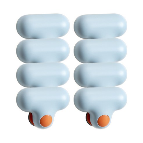 블럭마트 쁘띠 욕실 거울닦이 블루, 8개