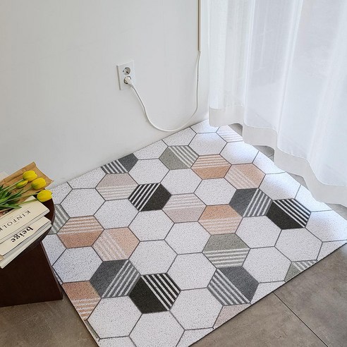 디비바 홈아트 인테리어 패턴코일 발매트 120 x 240 x 1.5 cm, 뉴15, 1개