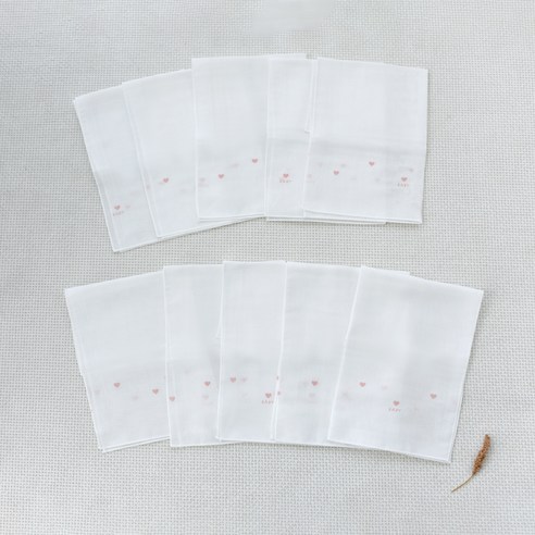 베이비앤아이 밤부 거즈 손수건 10p
