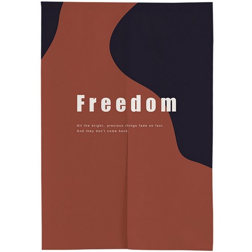 마켓A 심플아트 인도어 하프 커튼, TYPE 1