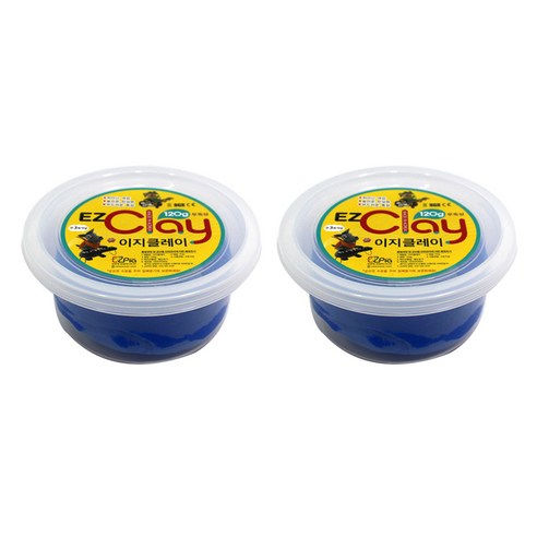 이지피아 이지클레이 2p, 파랑, 120g, 2개
