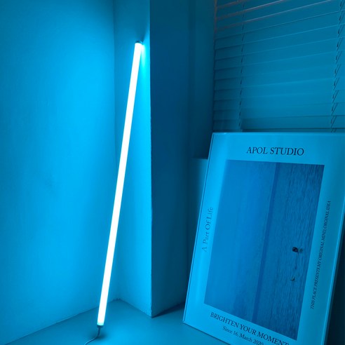 셀프미 LED 네온바 조명 T8 2p, 스카이블루