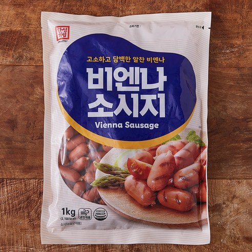 한성기업 비엔나 소시지, 1kg, 2개