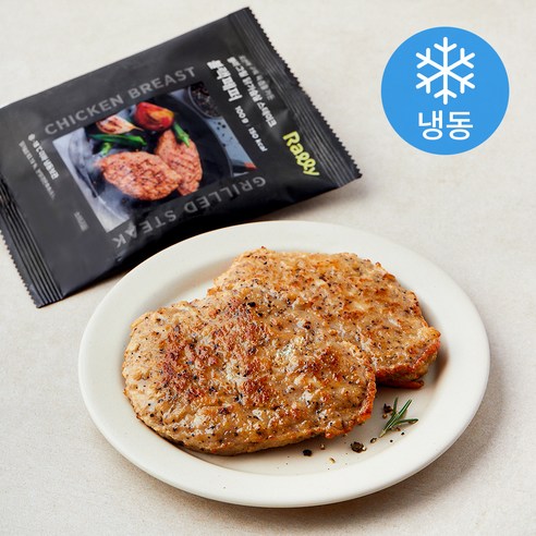 Rally 그릴 닭가슴살 스테이크 블랙페퍼 (냉동), 100g, 5개