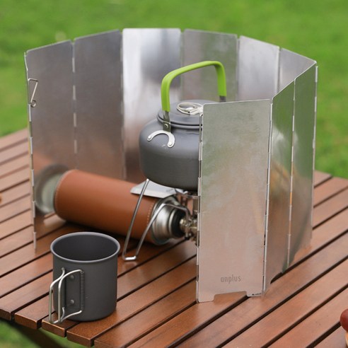 바람 걱정 없이 즐기는 캠핑 요리, 앙플러스 버너 바람막이