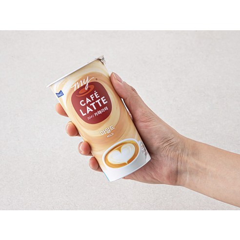 편리하고 풍미 있는 마이 카페라떼 마일드로 달콤한 여유를 즐기세요