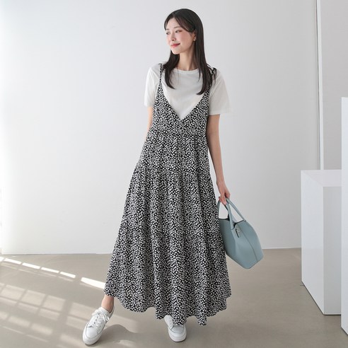 뷔스티에원피스 뷔스티에원피스 보에리에 여성용 버튼 플리츠 뷔스티에 롱 원피스 프롬코 여성용 플라워 캉캉 뷔스티에 원피스 FRC196