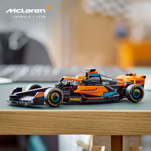 레고 스피드챔피언 76919 2023 McLaren Formula 1 레이스카, 혼합색상