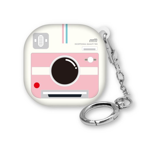 웨이브스튜디오 소울 디자인 갤럭시 버즈 2 / 프로 / 라이브 케이스, 뉴레트로 카메라C