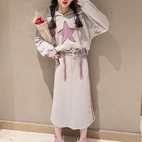 Junior  Fashion  Girl  Clothing  Skirt  Set  Girl  Girl  Junior  9歲以上