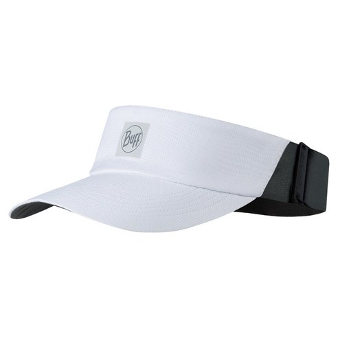 버프 고 바이저2 스포츠 모자, SOLID WHITE, 1개
