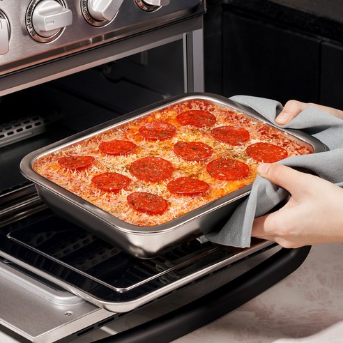 집에서 맛있고 건강한 식사를 만들기 위한 필수품인 바겐슈타이거 웨이브 오븐 트레이 세트