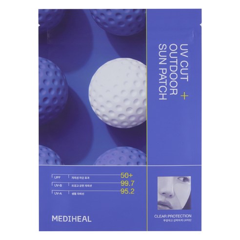 메디힐 유브이 컷 아웃도어 선 패치 클리어 프로텍션 4회분, 30g, 1개