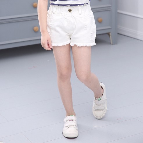 크리스탈하우스 여아용 데님 숏팬츠