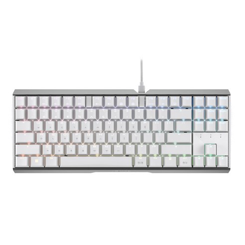 CHERRY 기계식키보드, MX BOARD 3.0S RGB TKL  (청축), 화이트
