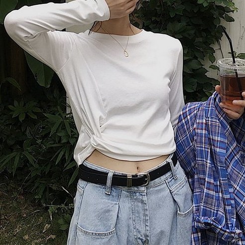 女裝時尚服裝上衣長袖T卹成年女性成年女性女裝女士女士女士女士女裝服飾女裝女裝長袖四季