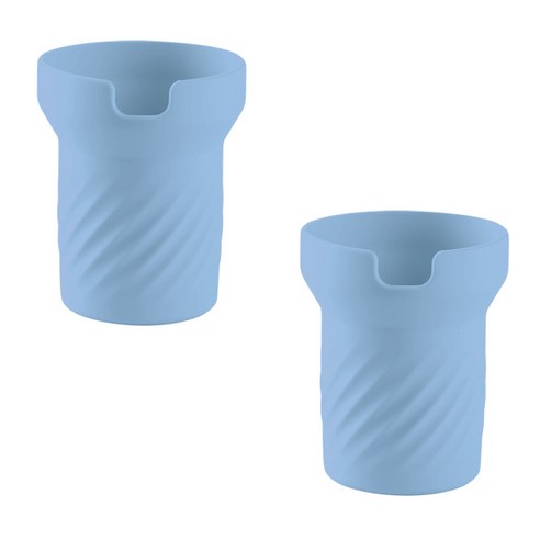 블럭마트 코스터 텀블러 보호커버 900ml, 블루, 2개