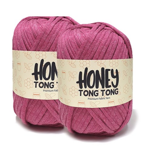 니뜨 허니 통통 뜨개실 100g x 2p, 112 마젠타