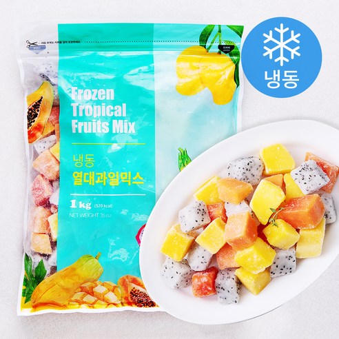 맥그로우앤마리 베트남산 열대과일믹스 (냉동), 1kg, 1개