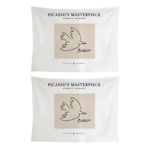 블럭마트 Henry Matisse 인테리어 행잉 가리개커튼 패브릭 포스터 2p, TYPE1