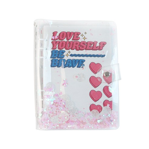 마넷 6공 키치 만년형 다이어리, 1 love yourself