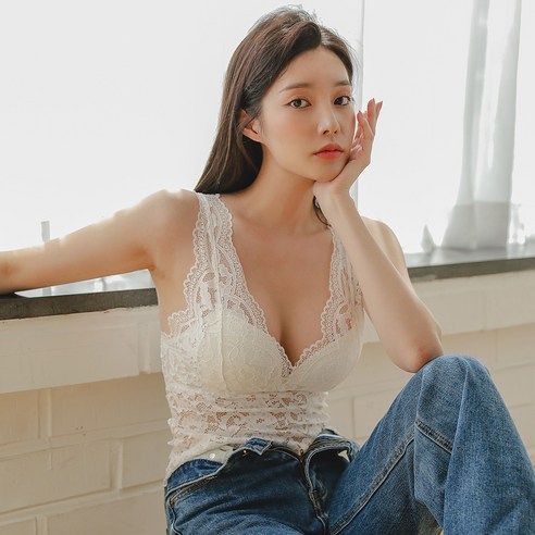 글램공감 레체스 레이스 브라캡 나시