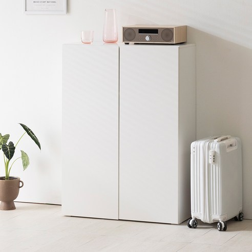 공간을 예술로 승화시키는 베이지메이트 애니 다용도 3단 높은 수납장 800