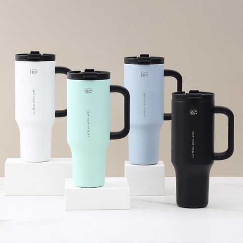 1.18리터 용량, 최대 24시간 보온/보냉, 한손형 손잡이