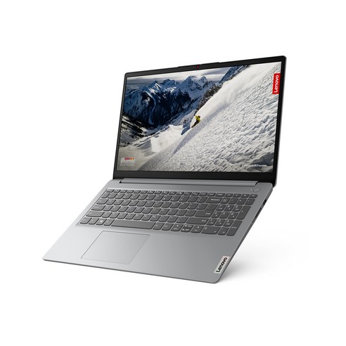 레노버 2022 노트북 15.6, Cloud Grey, IdeaPad 1 15ADA7, 애슬론, 128GB, 4GB, WIN11 S