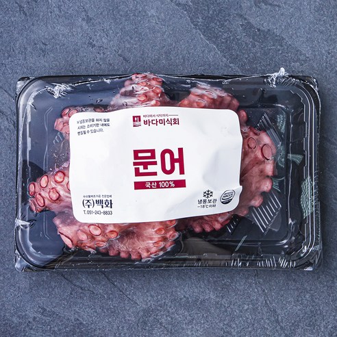 국내산 바다의 진미, 데친 통문어로 맛있는 식탁을 연출하세요