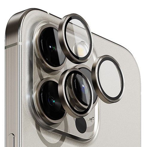 빅쏘 빛번짐 방지 iPhone 15 Pro 카메라 렌즈 보호필름