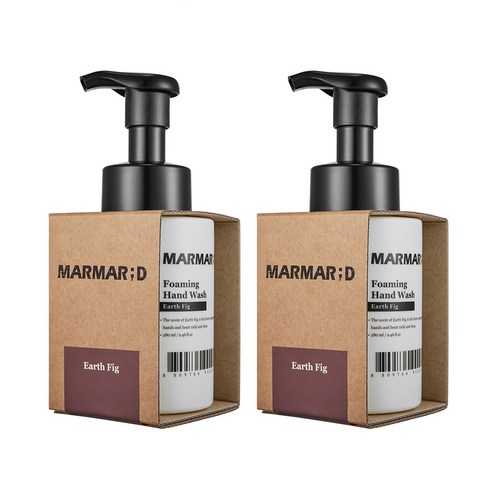 마르마르디 포밍 핸드워시 얼스피그, 280ml, 2개