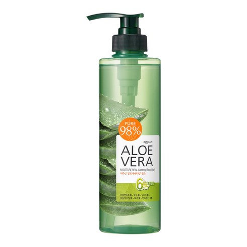 과일나라 알로에 베라 모이스처 리얼 수딩젤 바디워시, 500ml, 1개