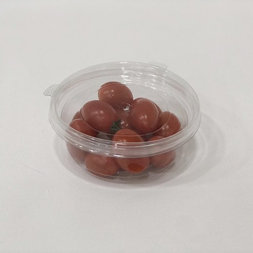 티나피크닉 일회용기 투명 반찬통 중 300ml + 뚜껑 세트, 100세트