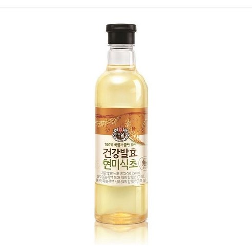 백설 건강발효 현미식초, 500ml, 1개