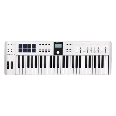 아투리아 미디컨트롤러 마스터 키보드 AT-MD-0020, KeyLab Essential MK3 49, White, 1개