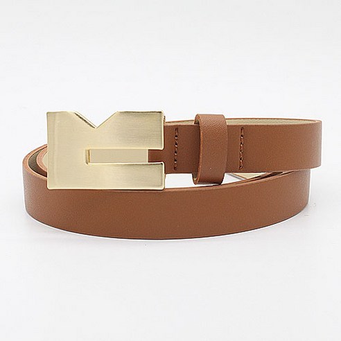 테드브라운 여성용 샤틴 장식 벨트 20mm