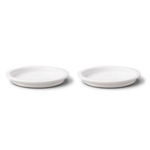 보울보울 노르딕볼볼 디저트 플레이트 접시 밀크화이트 19cm, 2개