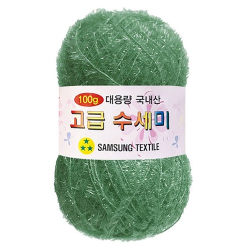 yarna 대용량 고급 수세미 100g, 163 페일민트, 1개