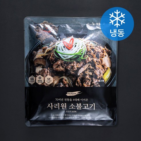 사리원 소불고기 (냉동), 500g, 1팩