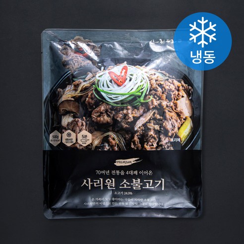 사리원 소불고기 (냉동), 500g, 2팩