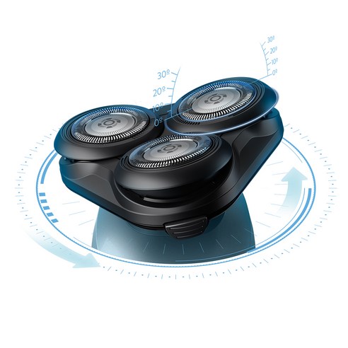 필립스 5000 시리즈 전기면도기, S5466 / 17, 진한 로열 블루