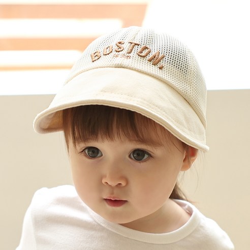 우주아이 아동용 베베보스톤 메쉬 모자
